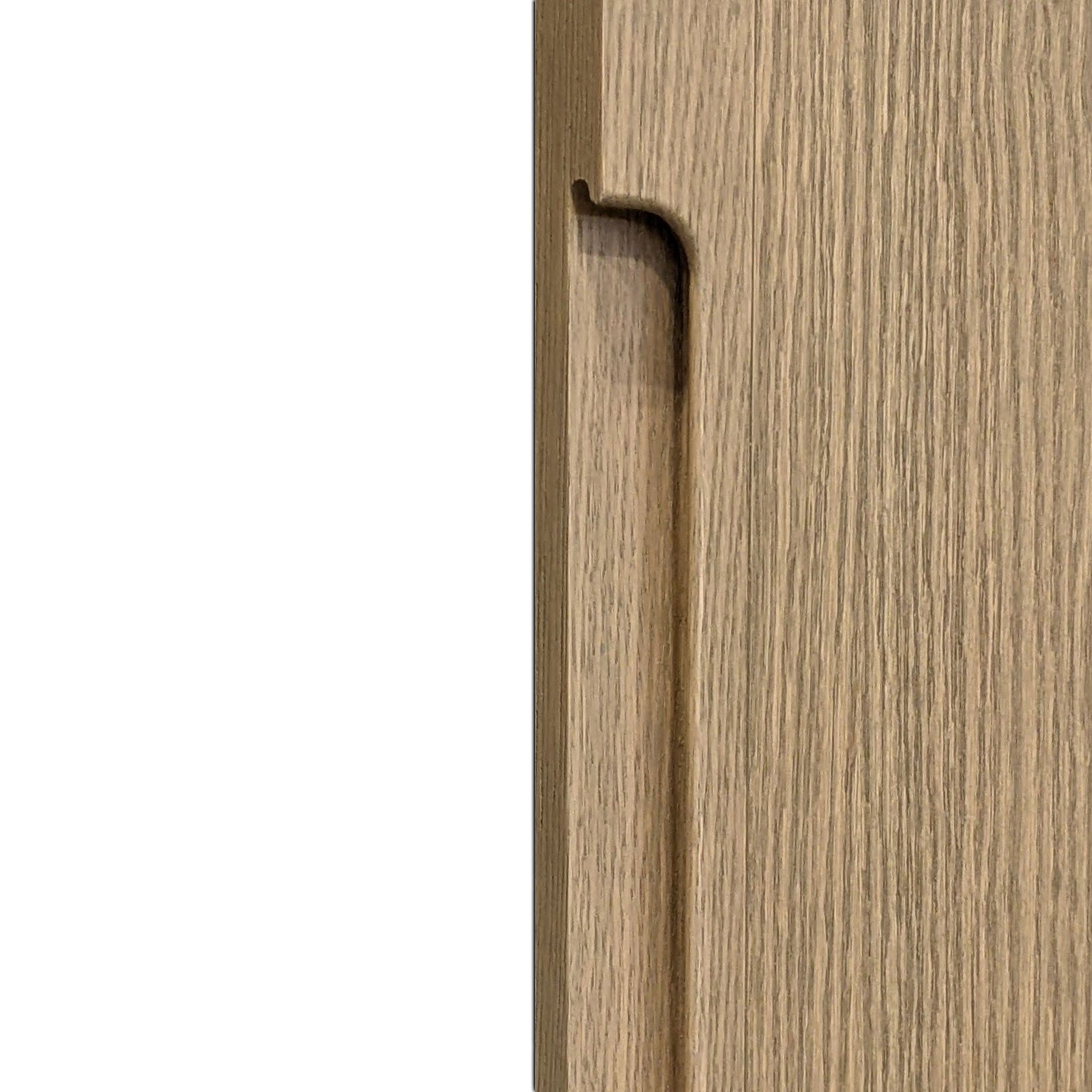 Cabinet double fini Authentik | Porte pleine