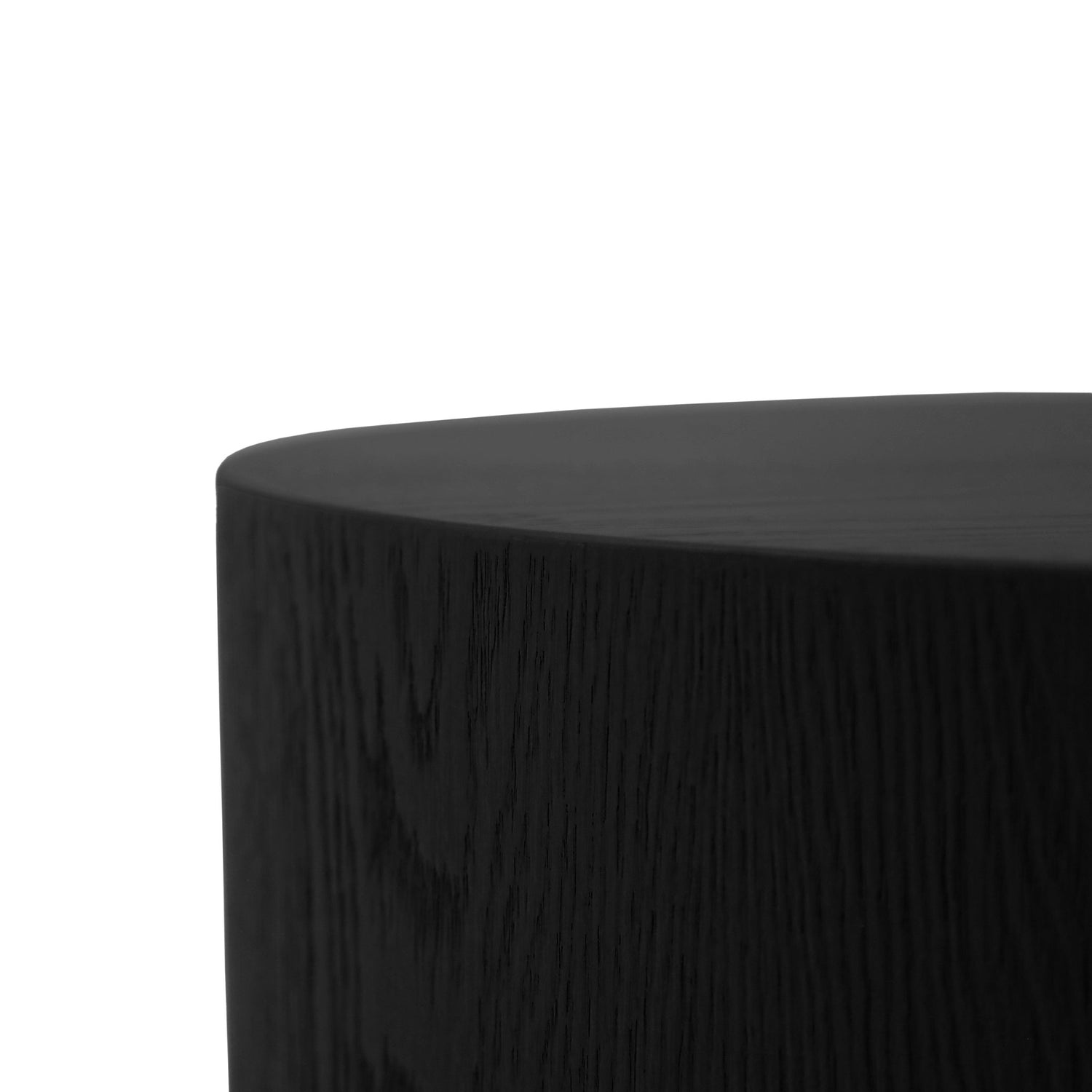 Round Plinth Side Table 47 Essence Onyx Humble Nature Round plinth side table 47 essence onyx humble nature