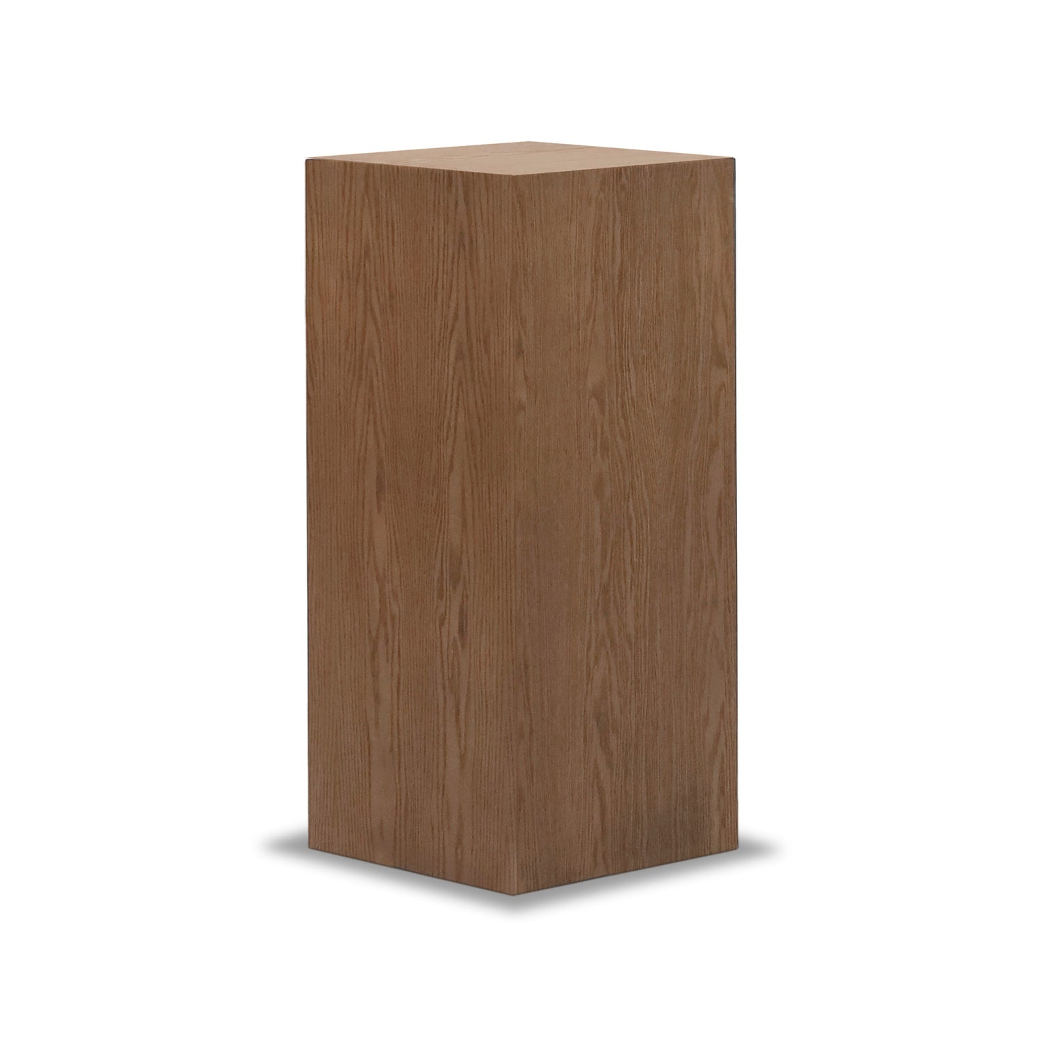 Square plinth side table 41 Essence | Saddle