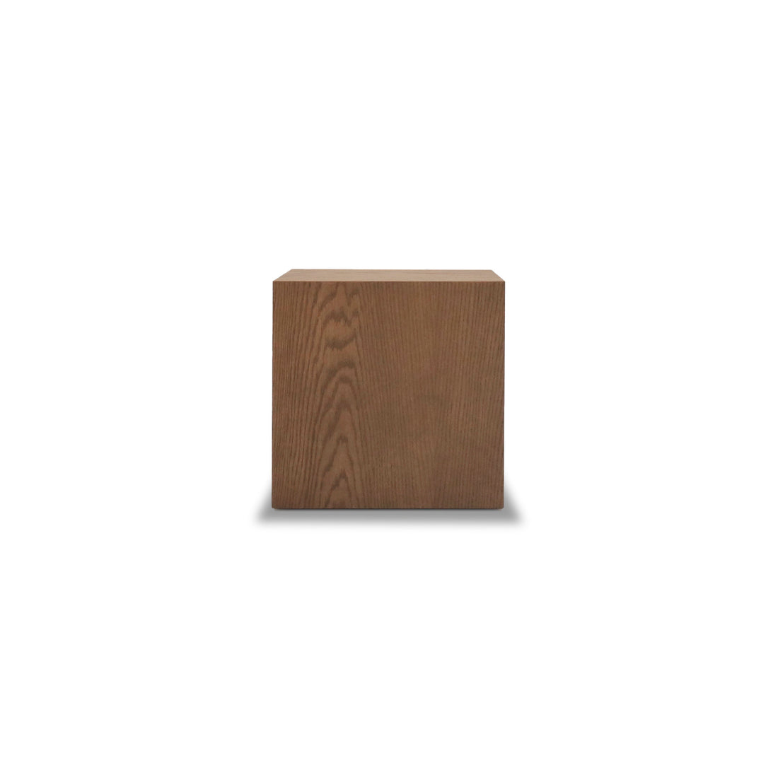 Square plinth side table 16 essence | Saddle