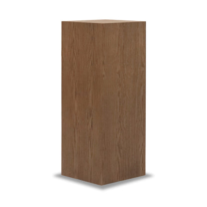 Square plinth side table 47 essence | Saddle