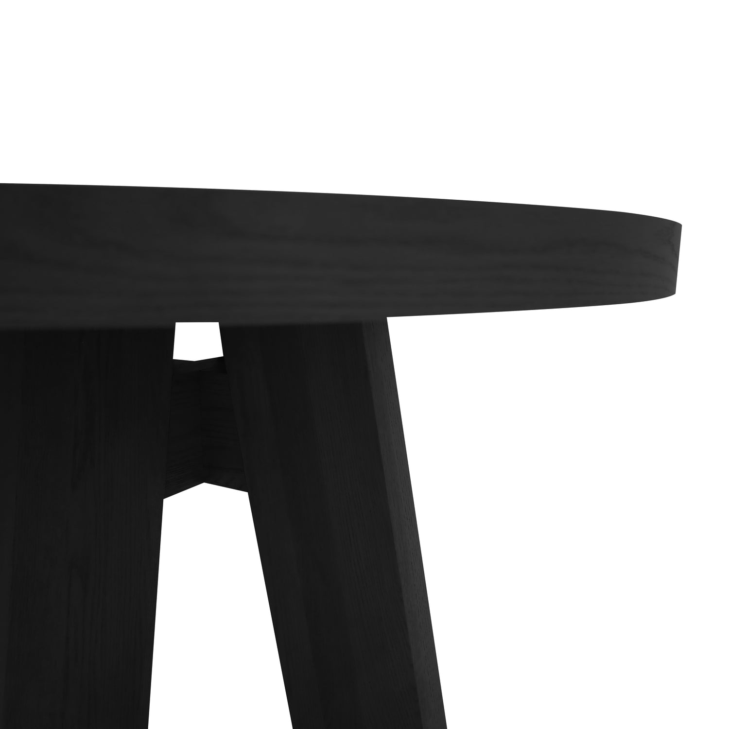 Origin round dining table 48 | Onyx