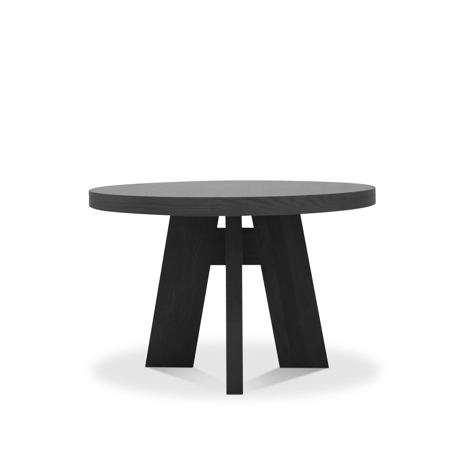 Origin round dining table 48 | Onyx