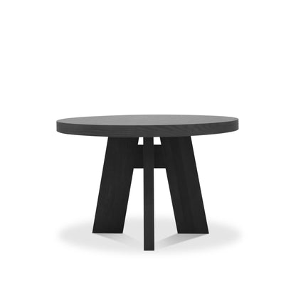 Origin round dining table 48 | Onyx