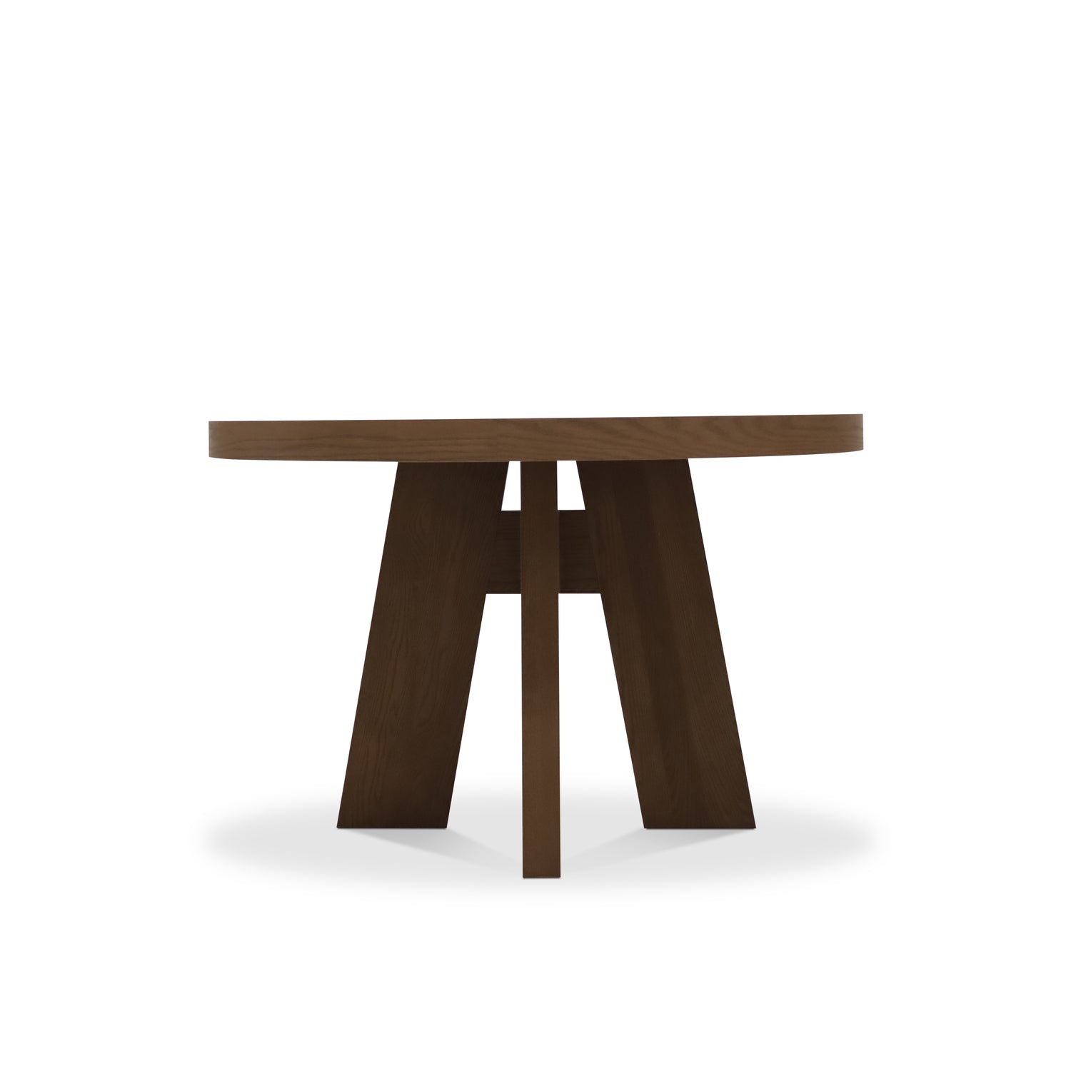 Origin round dining table 48 | Pecan