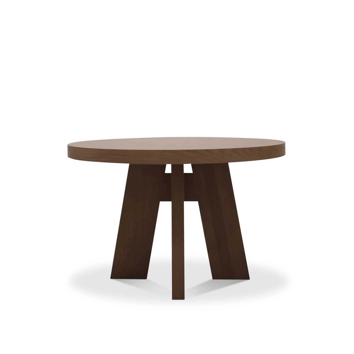 Origin round dining table 48 | Pecan