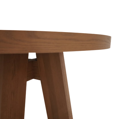 Origin round dining table 48 | Saddle