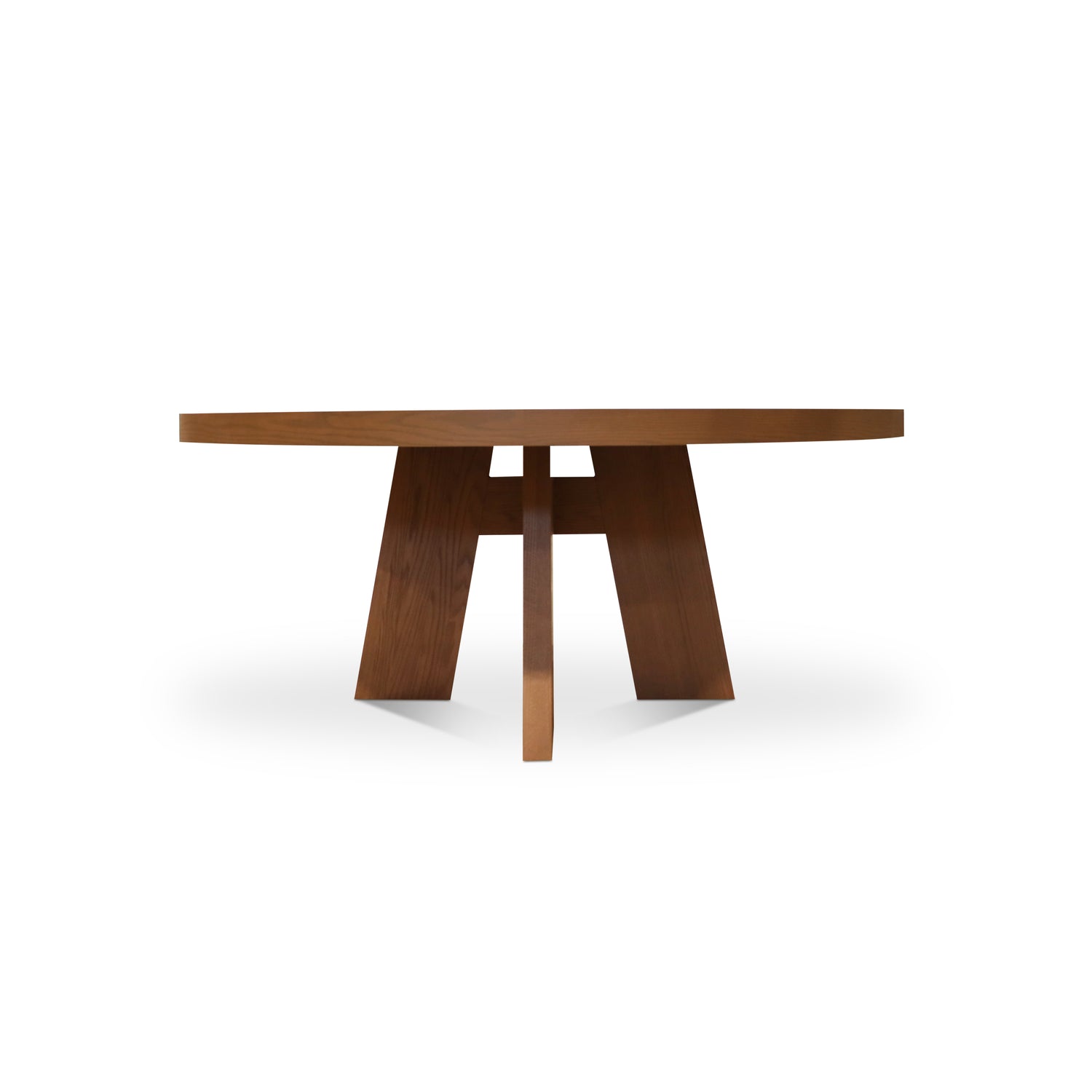 Origin round dining table 72 | Saddle