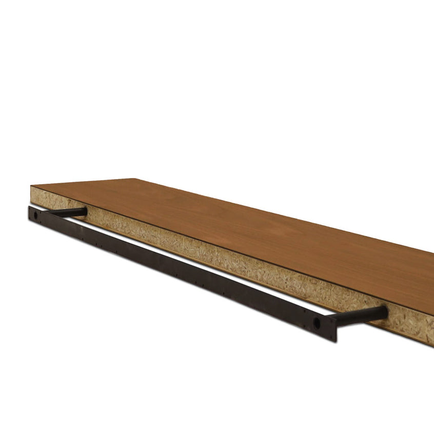 Walnut wall shelf extra large | Natural