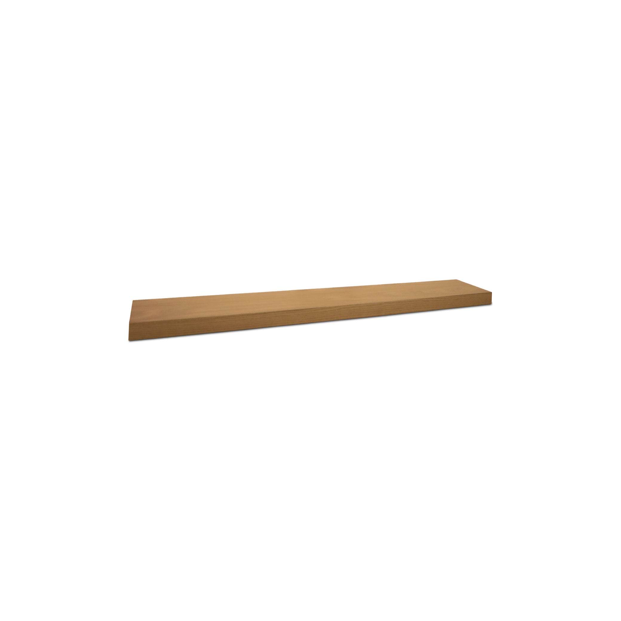 Red oak wall shelf large | Authentik