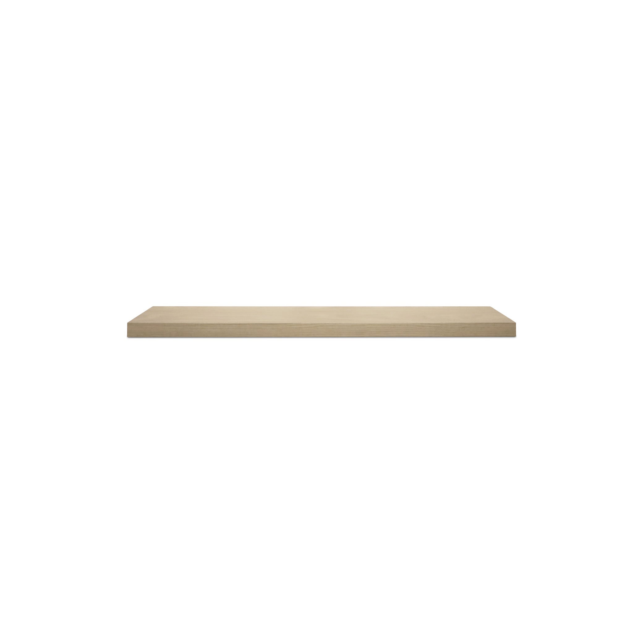 Red oak wall shelf large | Authentik