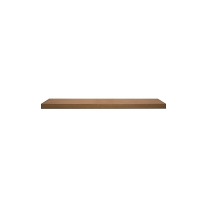 Red oak wall shelf large | Saddle