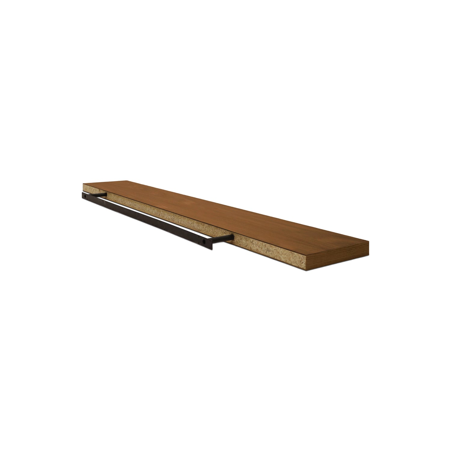 Walnut wall shelf extra large | Natural