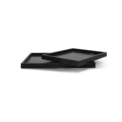 NATURAL STONE TRAY SET | ONYX