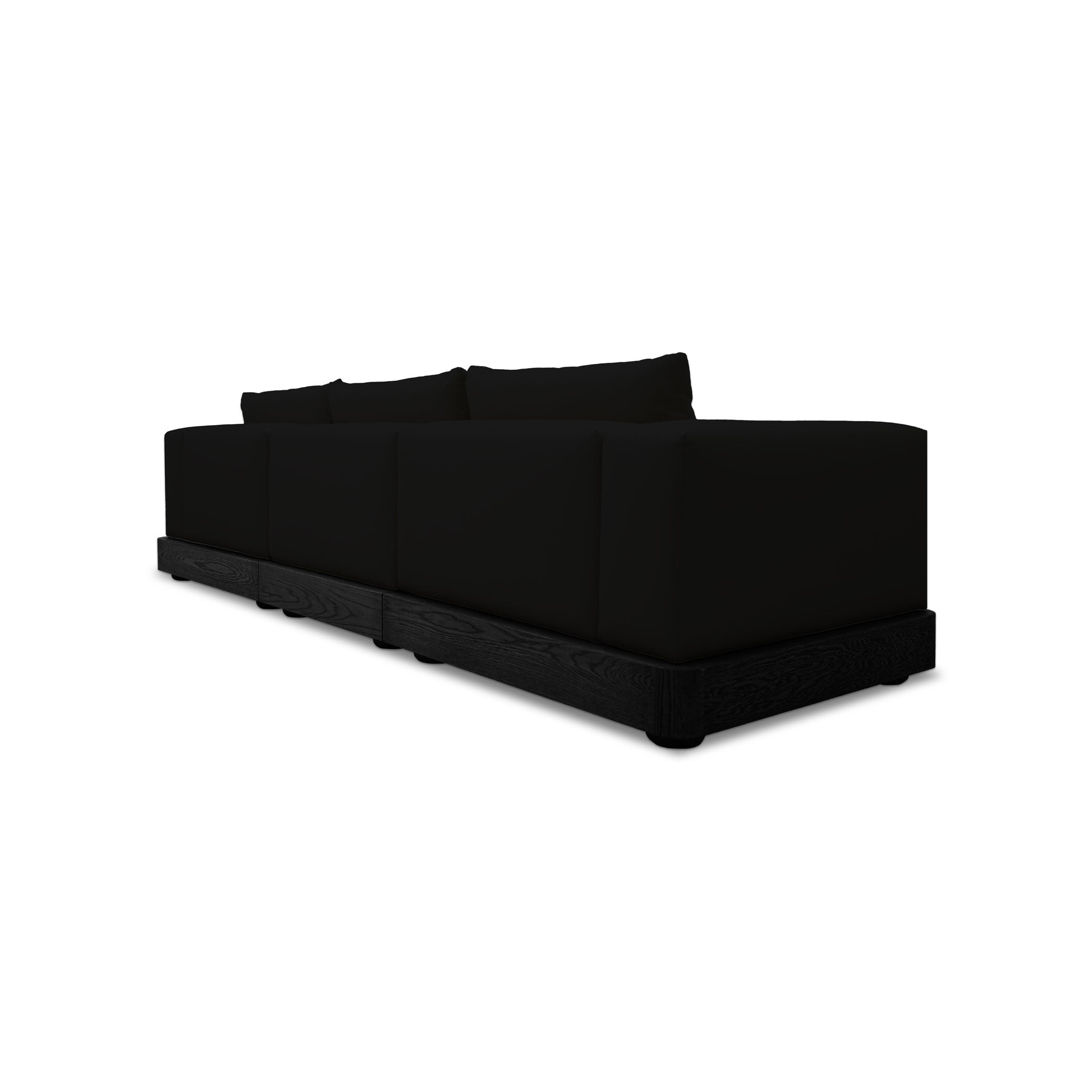 Essence three seater sofa | Onyx