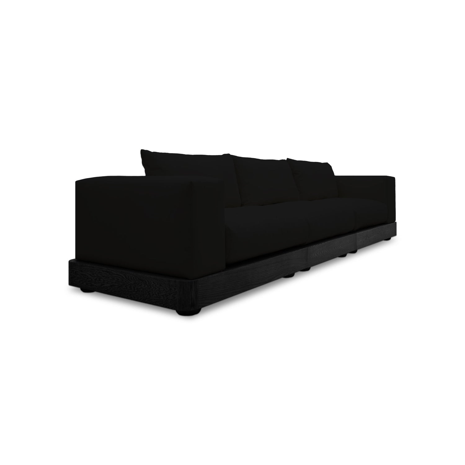 Essence three seater sofa | Onyx