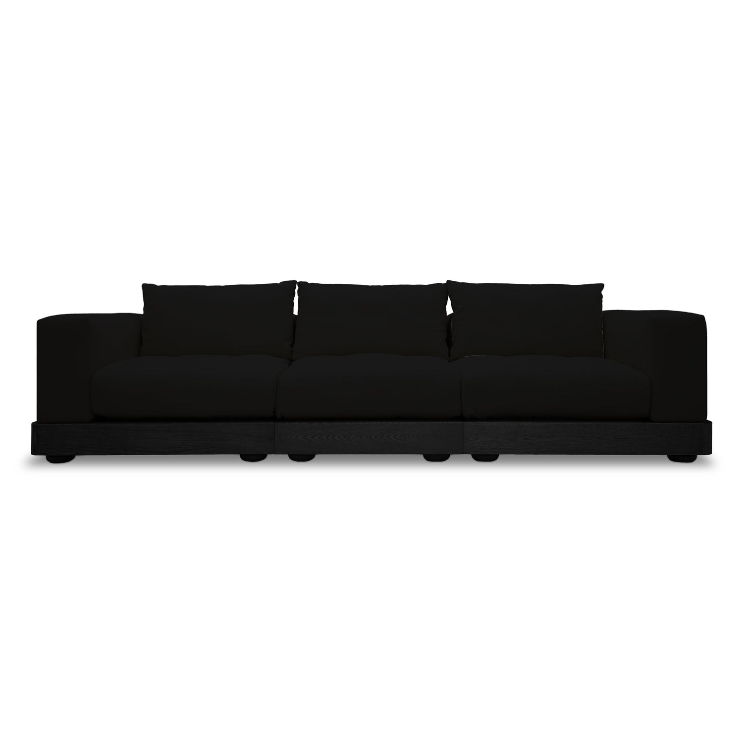 Essence three seater sofa | Onyx