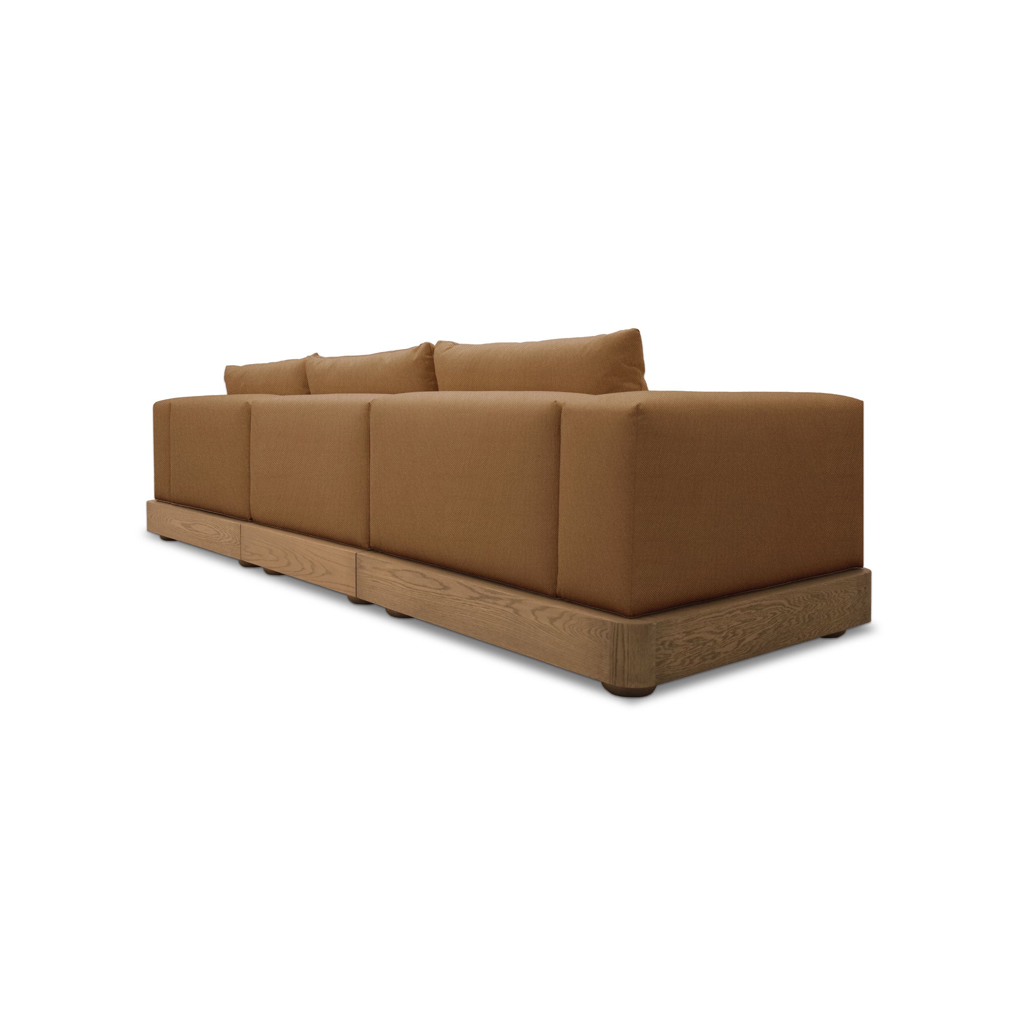 Sofa trois places Essence | Saddle