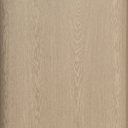 La Porte Pure en chêne rouge placage brossé sur dosse de Humble Nature présente une texture de grain de bois pâle avec de riches teintes naturelles, mettant en valeur des motifs naturels et des lignes verticales sur toute la surface. Le design accentue l&